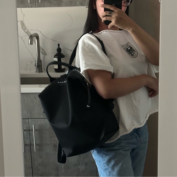 LE PLIAGE ENERGY L BACKPACK Black - Recycled Canvas - Picture 6 of 14